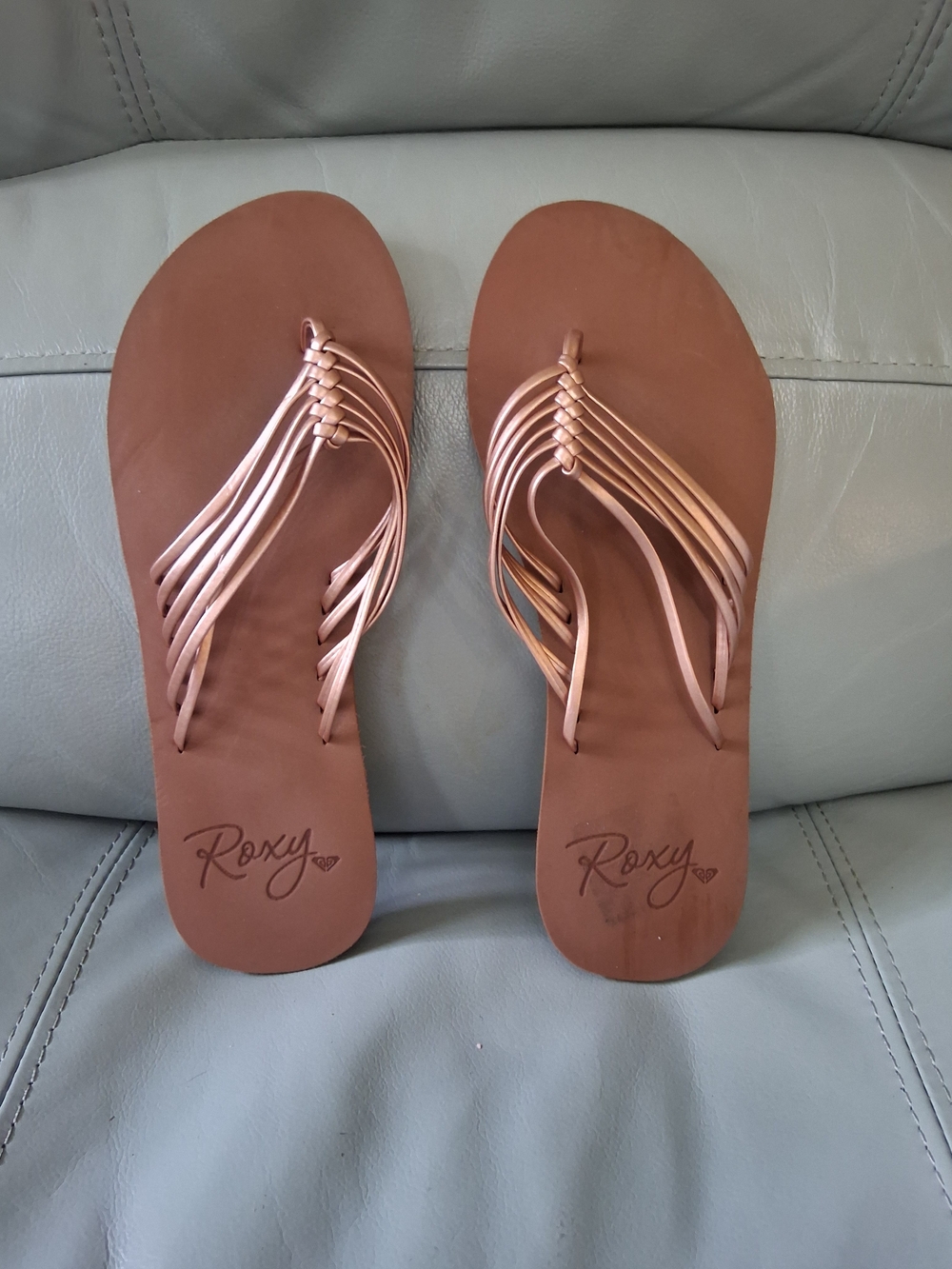 Roxy Jasmine Flip Flop Sandals Size 7
